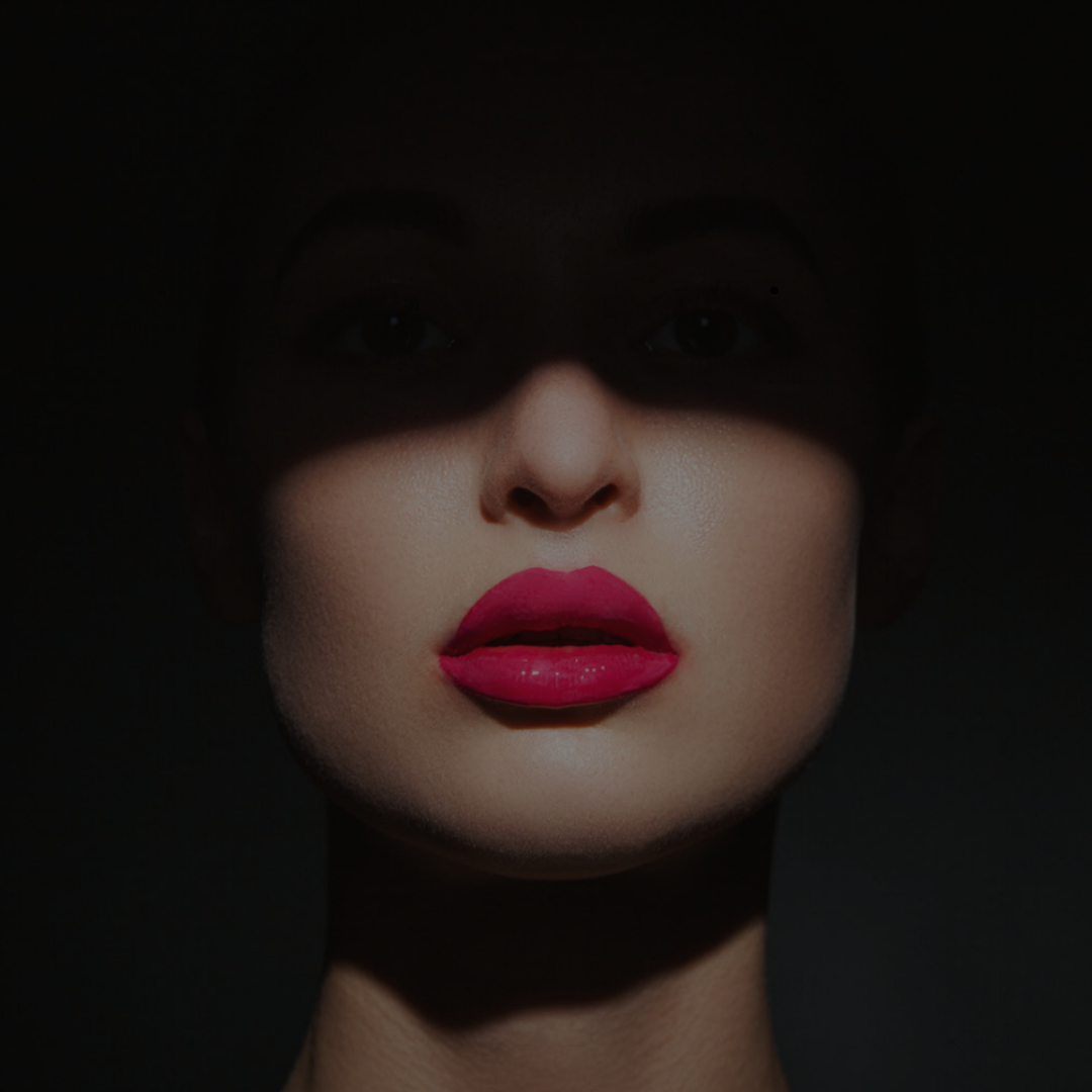 image features a girl in bold red color lipstick to promote our new collection of cases called The Lipstick Collection. The face of the girl is not clearly visible creating a sense of mystery.