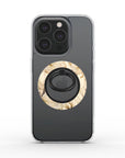 Maple Syrup Phone Ring Holder from autumn allure collection featuring floral b beige and brown tones