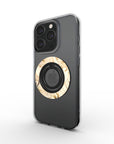 Maple Syrup Phone Ring Holder from autumn allure collection featuring floral b beige and brown tones