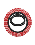 My Ugly Sweater Phone Ring Holder featuring glossy Christmasy design on magmetic phone ring ensuring stylish and artistic grip.