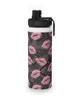 Dark Dream 2 Stainless Steel Water Bottle, Sports Lid, Dark Dream 2 Drinkware-Waterbottle-Dalge