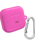 Pretty In Pink Earbuds Case | Glossy Hot Pink AirPods Case