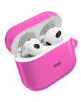 Pretty In Pink Earbuds Case | Glossy Hot Pink AirPods Case