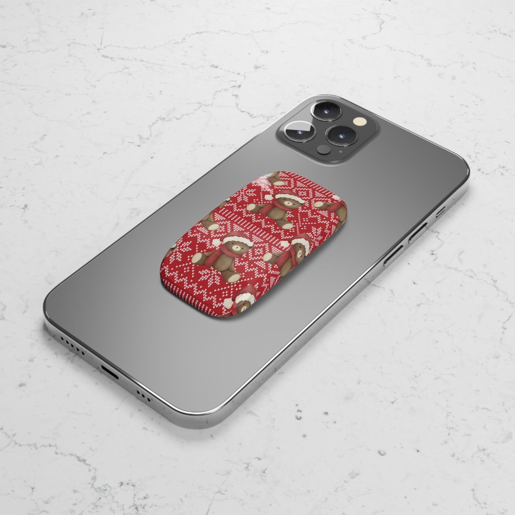 My Ugly Sweater Phone Grip featuring Christmasy design for an artistic stylish grip.