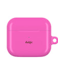 Pretty In Pink Earbuds Case | Glossy Hot Pink AirPods Case