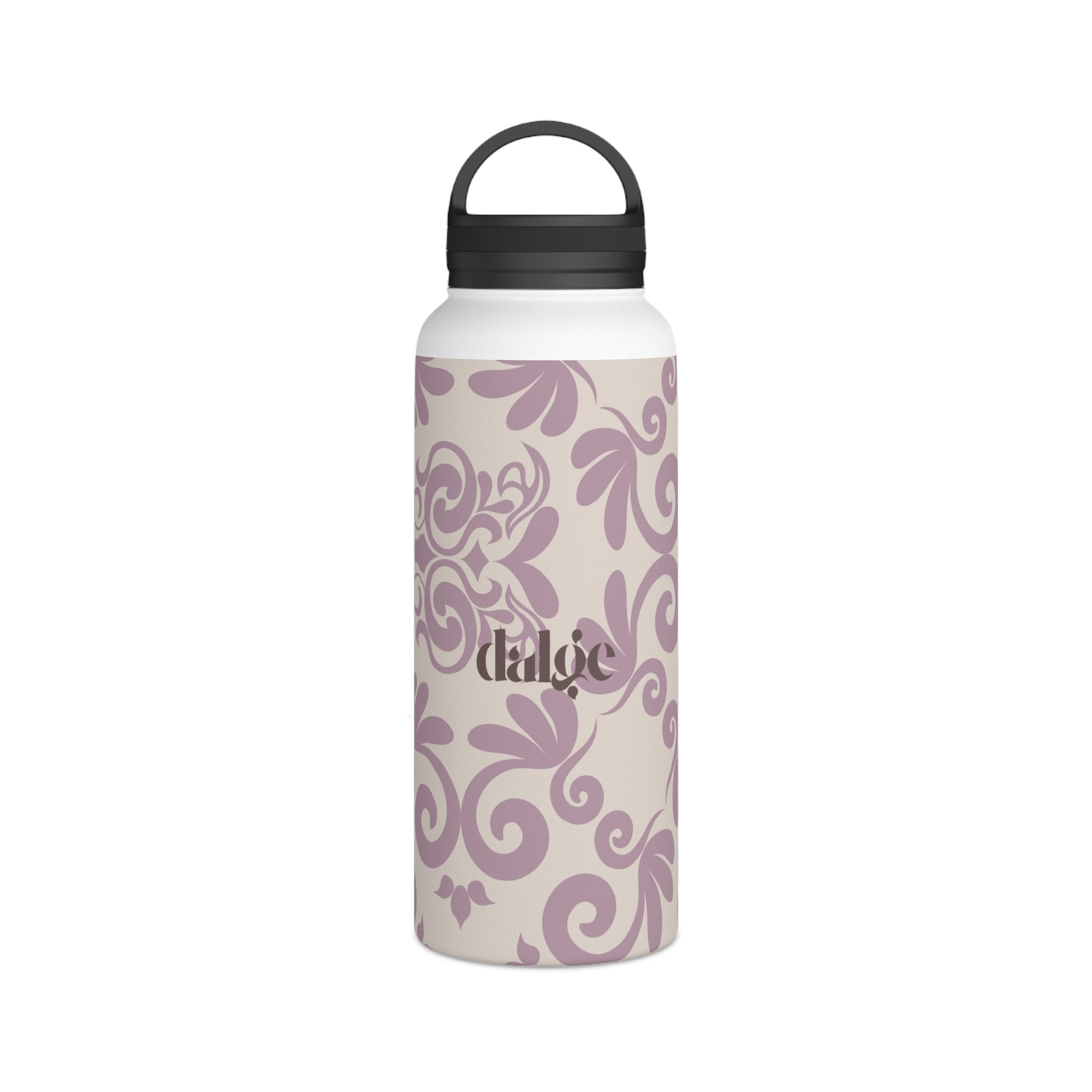 Gigi Stainless Steel Water Bottle With Handle Lid