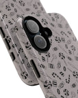 Sticky Pop Tough Phone Case featuring candy design in black graphic from our collection Welcome To The Party