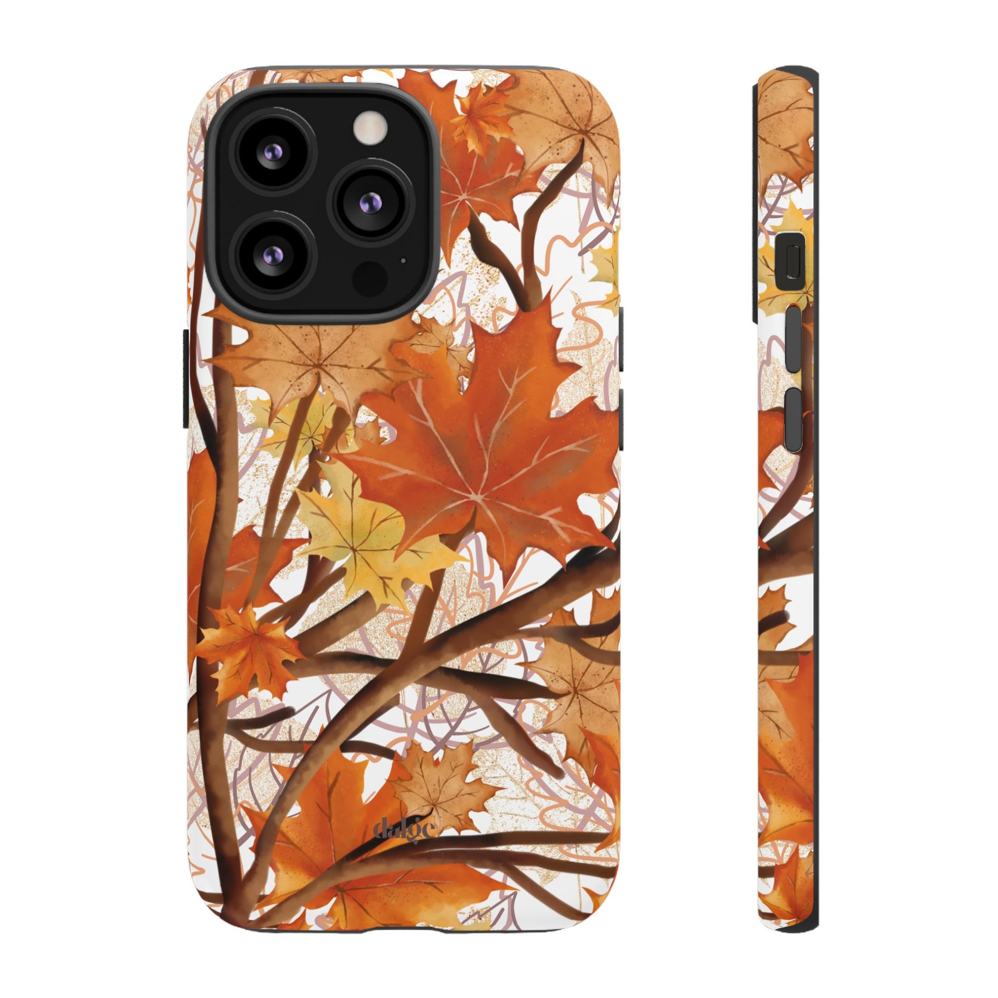 Falling Autumn Tough Case- a designed phone case/cover for iPhone, samsung galaxy and google pixel devices.Stylish & Durable Phone Protection