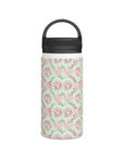 Shabby Chic Moments Stainless Steel Water Bottle, Handle Lid