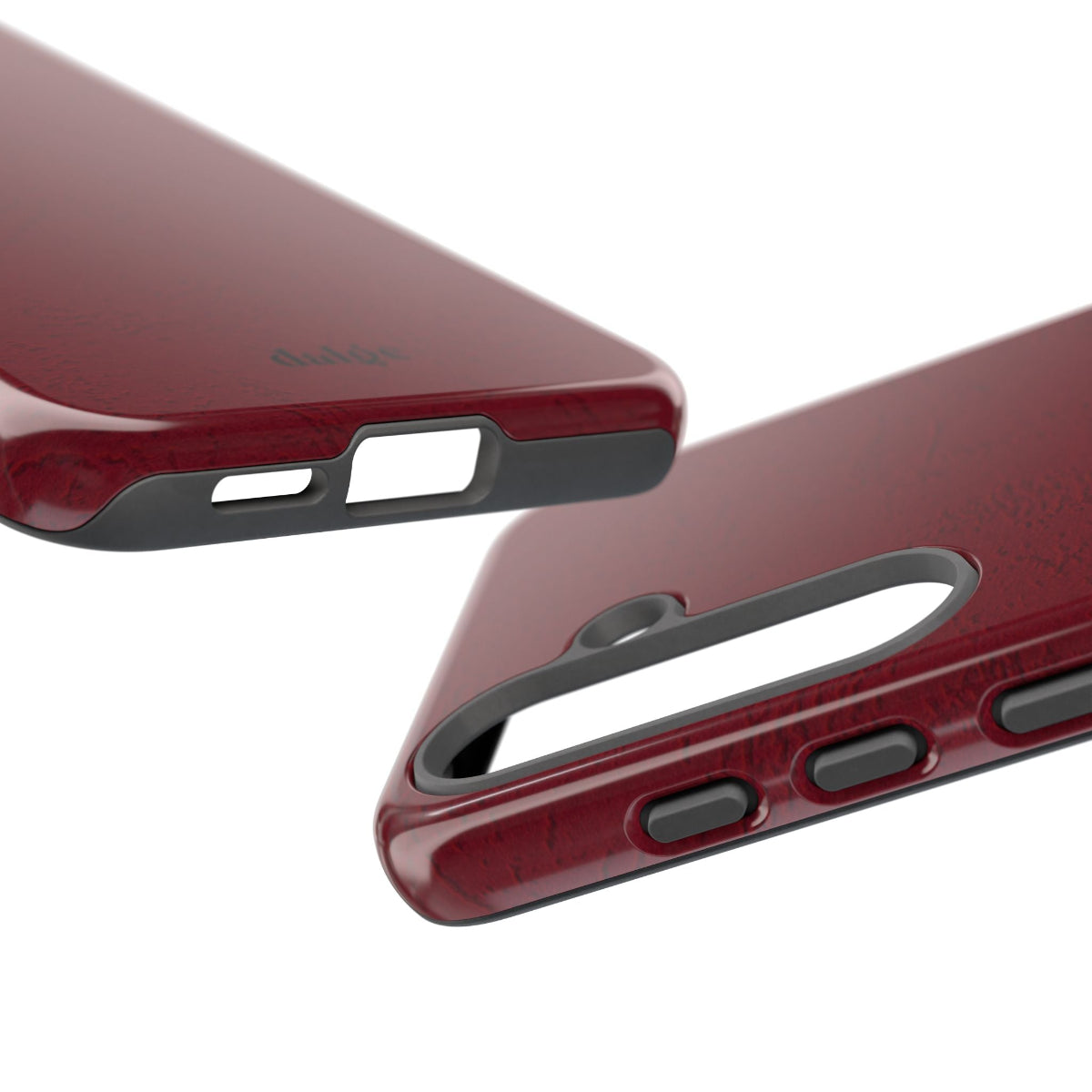Long Walk Tough Phone Case - Stylish Red Armor for Ultimate Protection