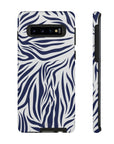 Midnight Blue Animal Print phone case | Stylish & Durable Phone Protection