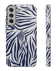 Midnight Blue Animal Print phone case | Stylish & Durable Phone Protection