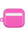 Pretty In Pink Earbuds Case | Glossy Hot Pink AirPods Case
