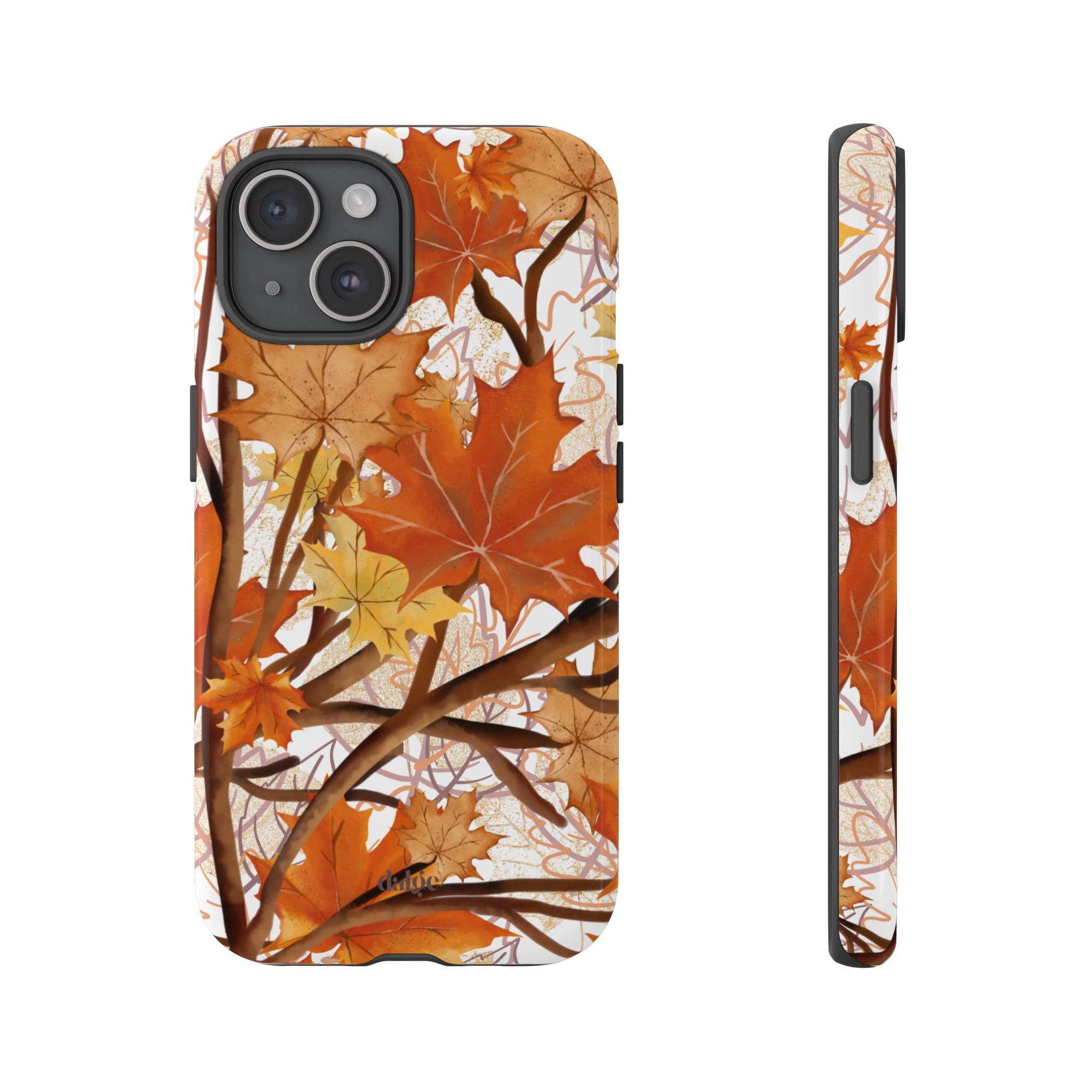 Falling Autumn Tough Case- a designed phone case/cover for iPhone, samsung galaxy and google pixel devices.Stylish & Durable Phone Protection