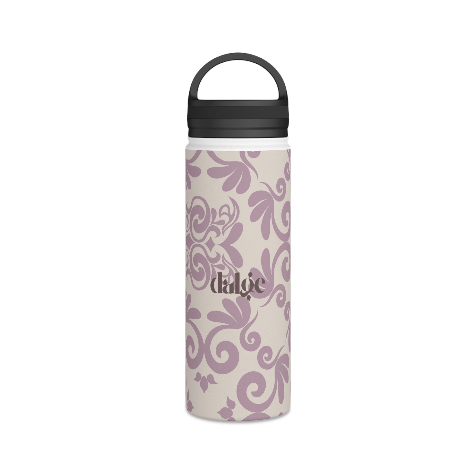 Gigi Stainless Steel Water Bottle With Handle Lid