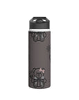 Oh Teddy Stainless Steel Water Bottle featuring cute teddy designs 