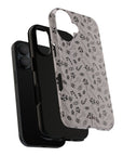 Sticky Pop Tough Phone Case featuring candy design in black graphic from our collection Welcome To The Party