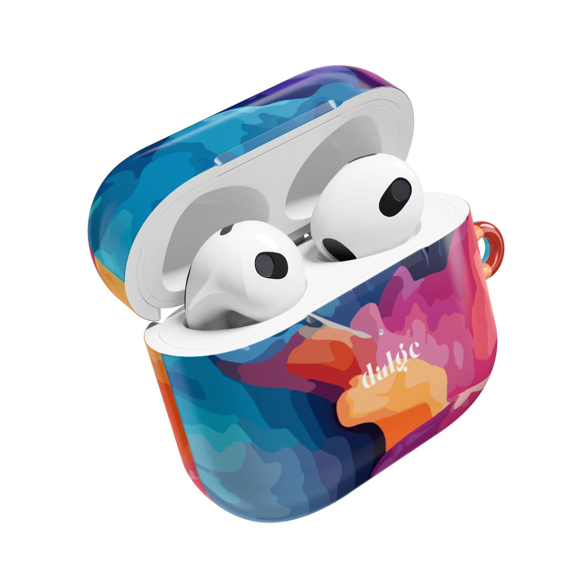 Spring's Palette Earbuds Case - Vibrant Protective Cover for Music Lovers