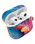 Spring's Palette Earbuds Case - Vibrant Protective Cover for Music Lovers