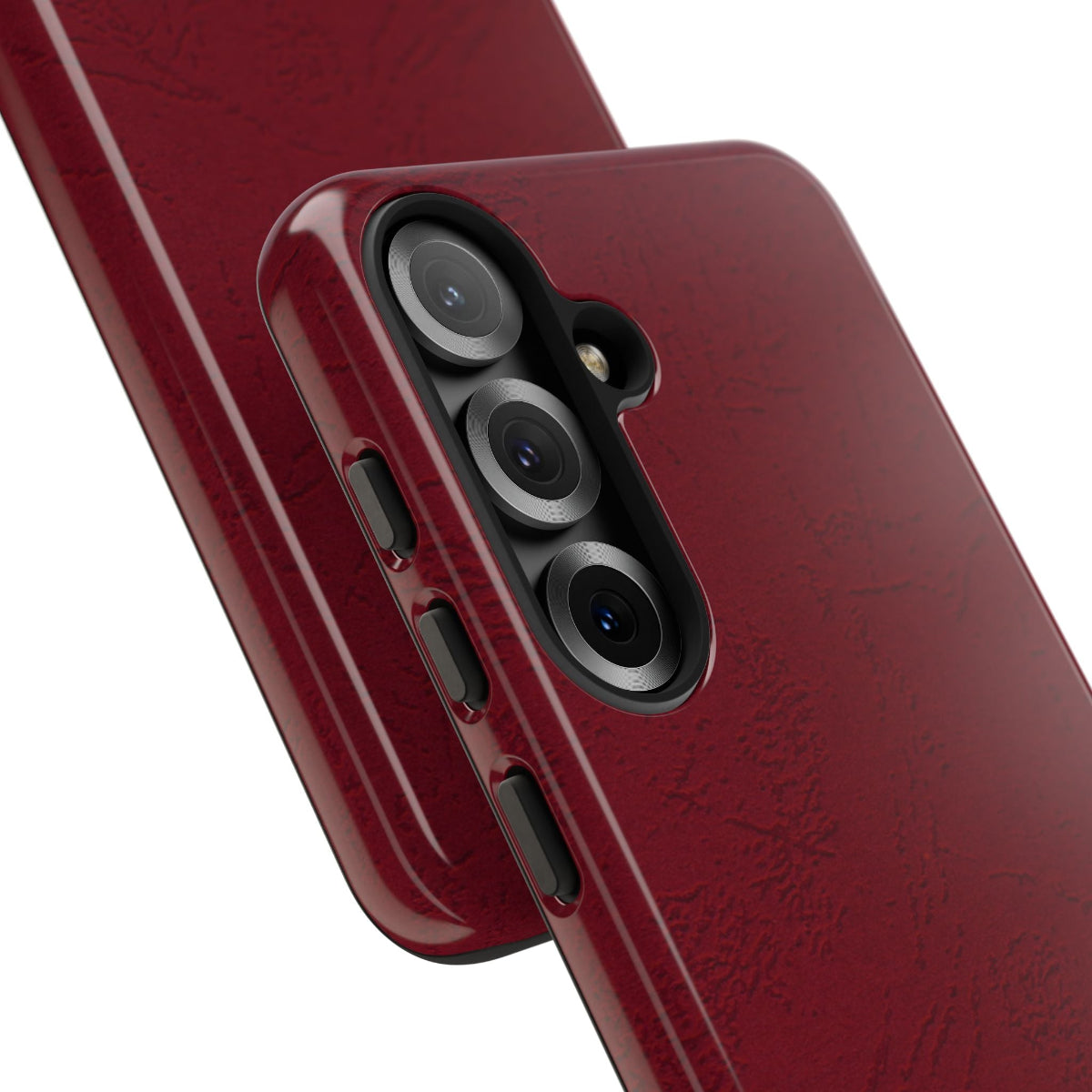 Long Walk Tough Phone Case - Stylish Red Armor for Ultimate Protection