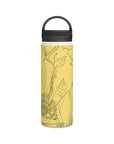 Layla Stainless Steel Water Bottle With Handle Lid