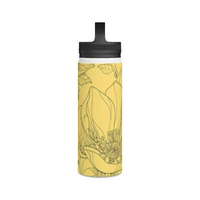 Layla Stainless Steel Water Bottle With Handle Lid