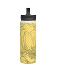 Layla Stainless Steel Water Bottle With Handle Lid