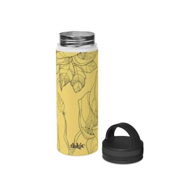 Layla Stainless Steel Water Bottle With Handle Lid