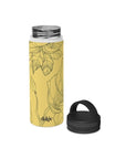 Layla Stainless Steel Water Bottle With Handle Lid