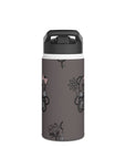 Oh Teddy Stainless Steel Water Bottle featuring cute teddy designs 