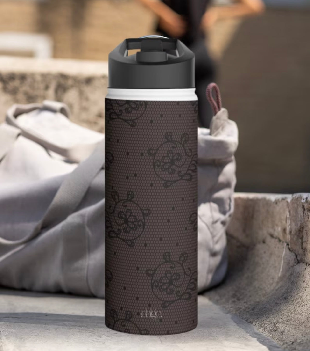  Dark Lace Stainless Steel Water Bottle