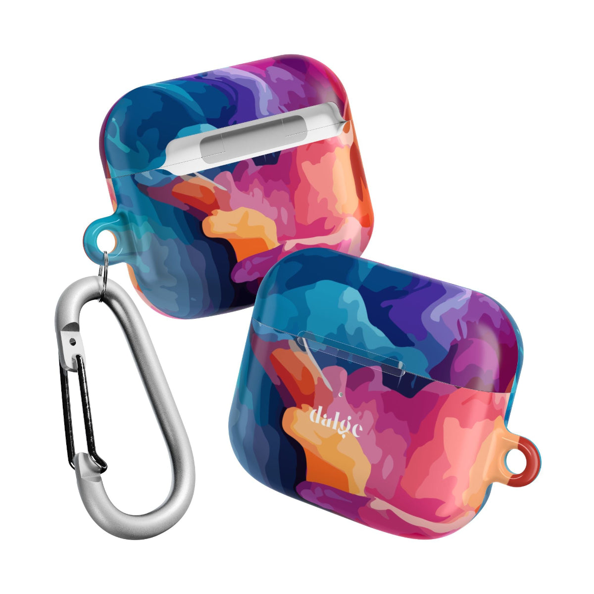Spring&#39;s Palette Earbuds Case - Vibrant Protective Cover for Music Lovers