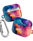 Spring's Palette Earbuds Case - Vibrant Protective Cover for Music Lovers
