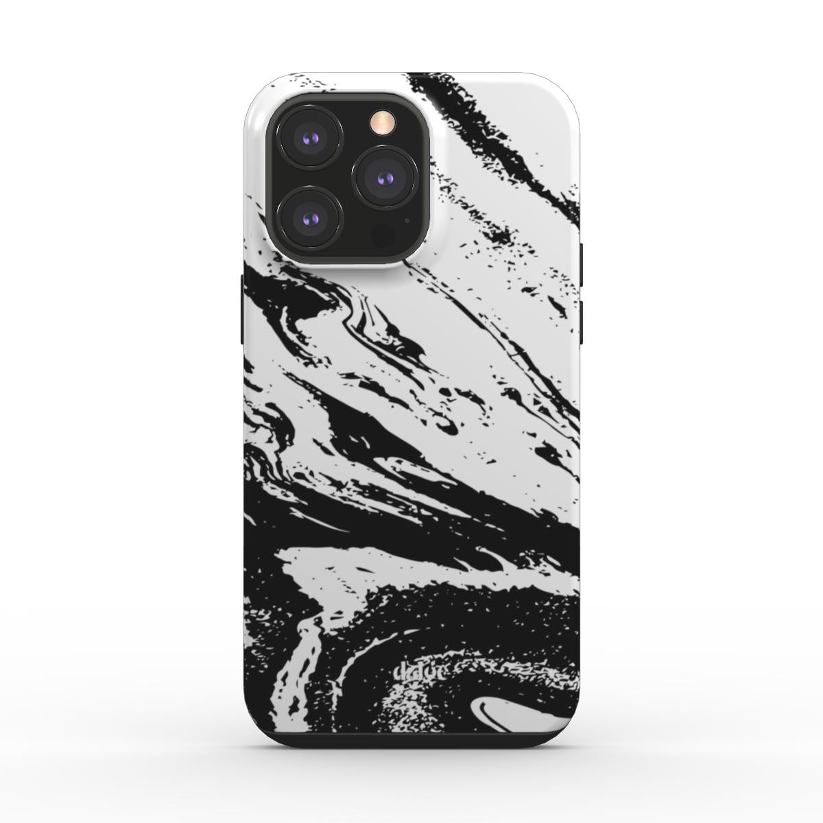 The image features a designed phone case/cover for iPhone, samsung galaxy and google pixel devices.