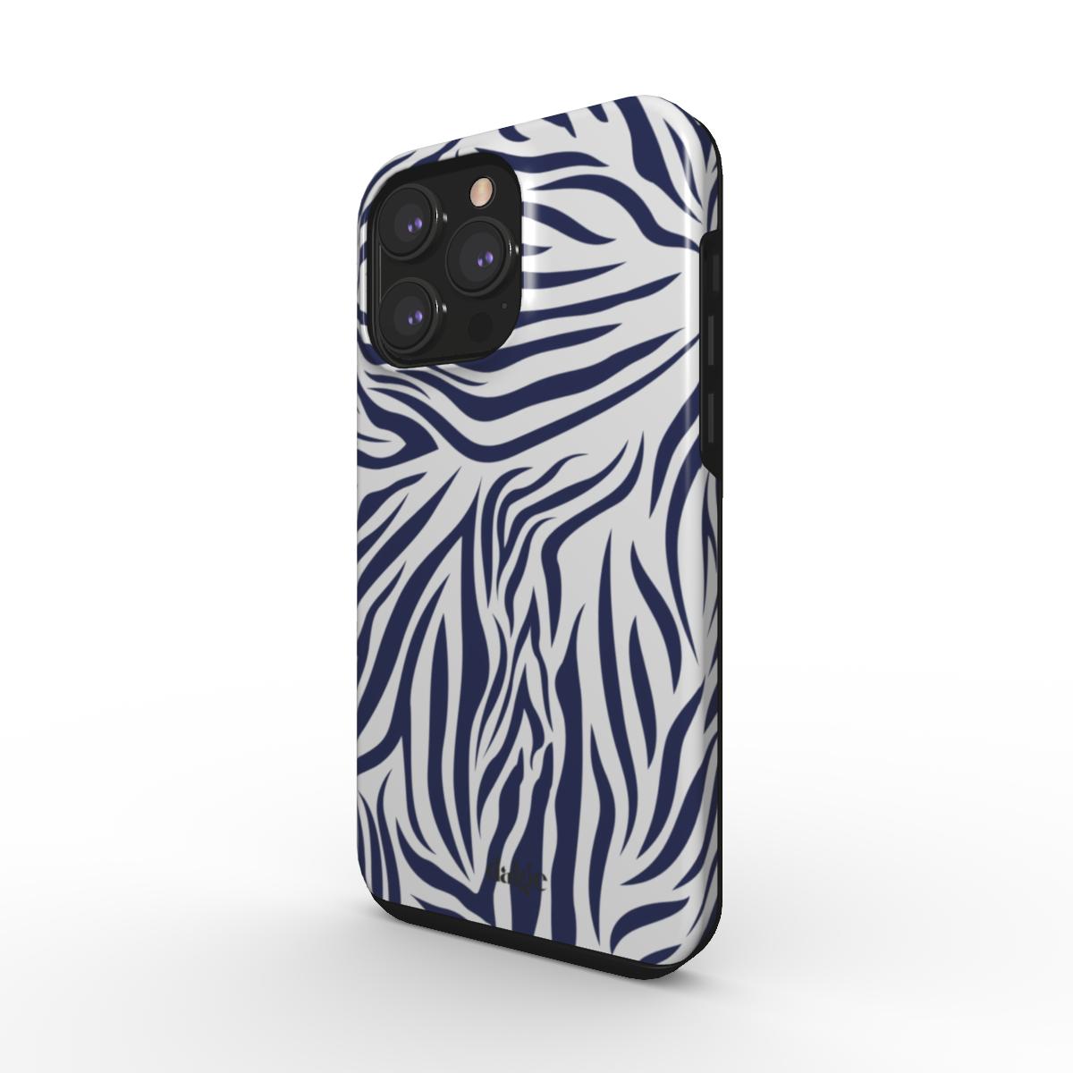 Midnight Blue Animal Print New 16 Tough Case Int.