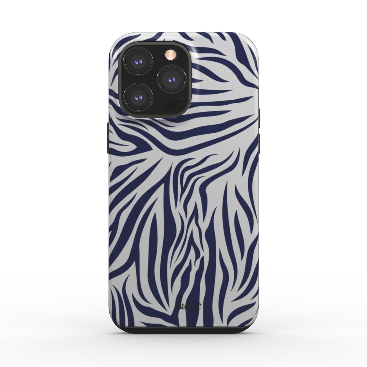 Midnight Blue Animal Print New 16 Tough Case Int.