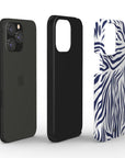 Midnight Blue Animal Print New 16 Tough Case Int.