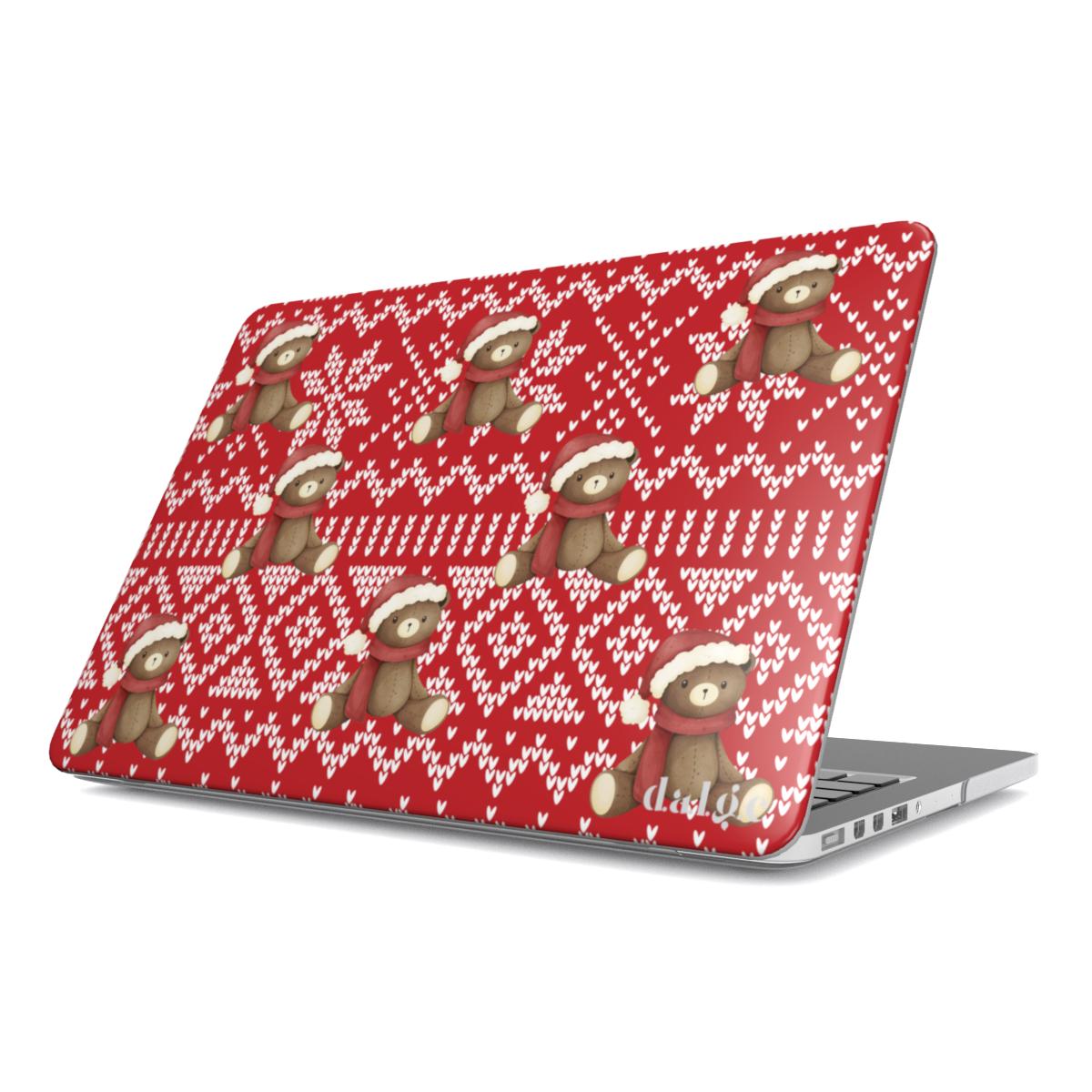 My Ugly Sweater Laptop Case featuring Christmasy Design on matte background for MacBook .