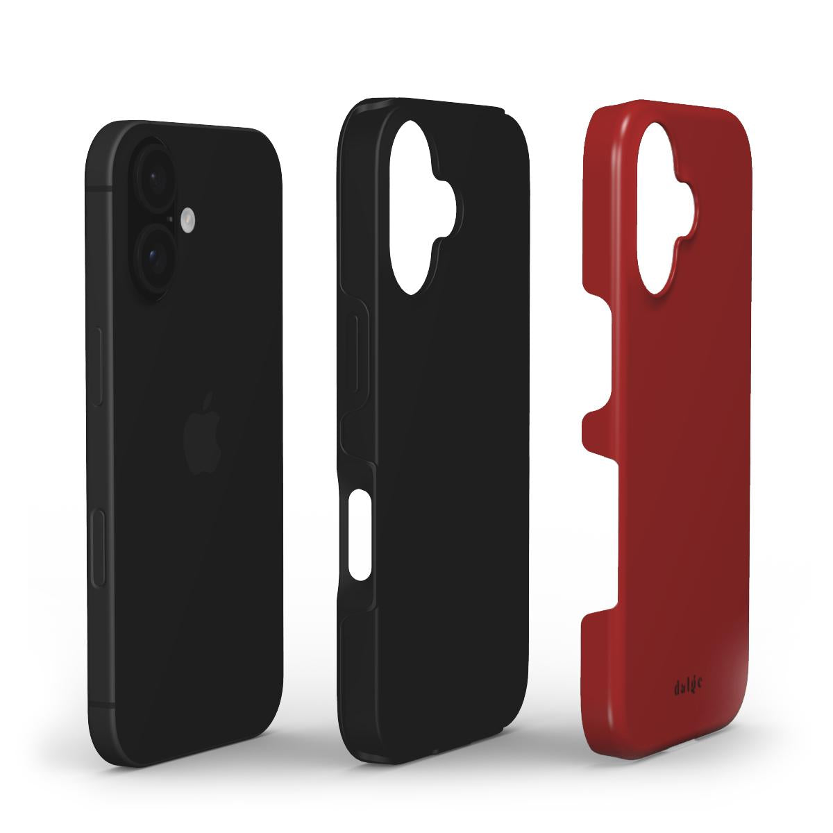Apple Red Tough Phone Case Int.