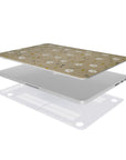 Floral Bliss Laptop Case featuring small floral design on beige background from Spring Edition collection