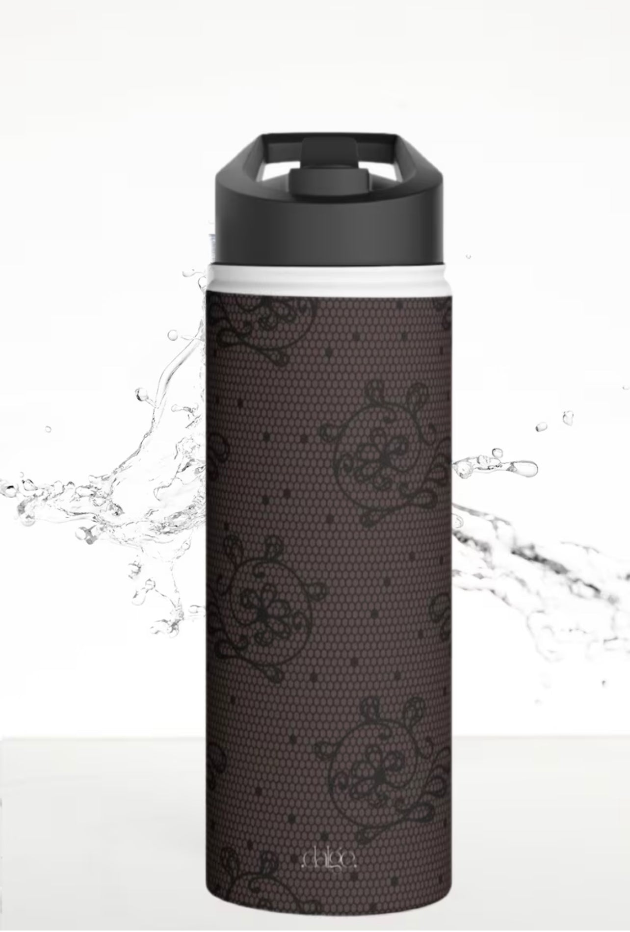  Dark Lace Stainless Steel Water Bottle