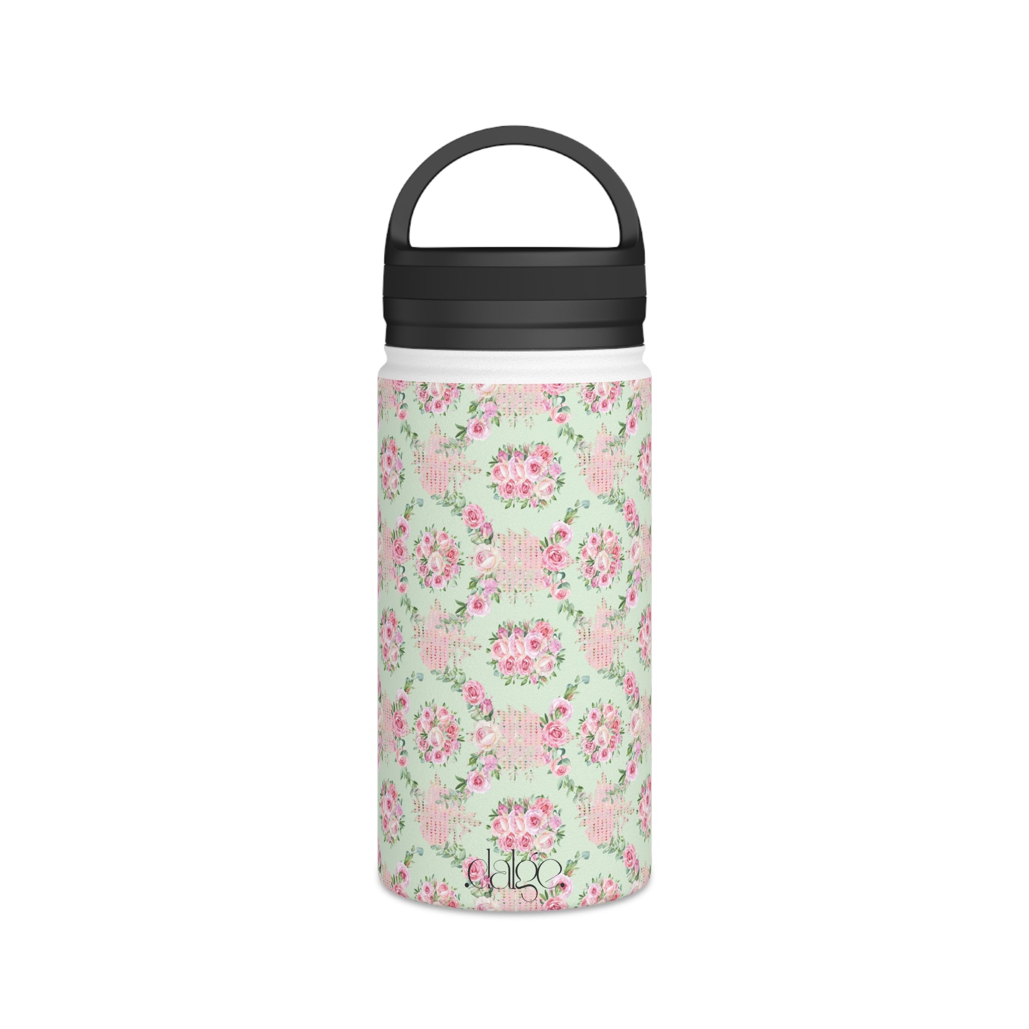 Shabby Chic Moments Stainless Steel Water Bottle, featuring shabby Chic design