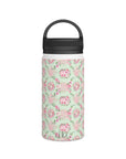 Shabby Chic Moments Stainless Steel Water Bottle, Handle Lid