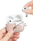 Flower Party Earbuds Case | Pastel Floral AirPods Case featuring flowers on glossy background