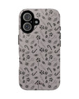 Sticky Pop Tough Phone Case featuring candy design in black graphic from our collection Welcome To The Party