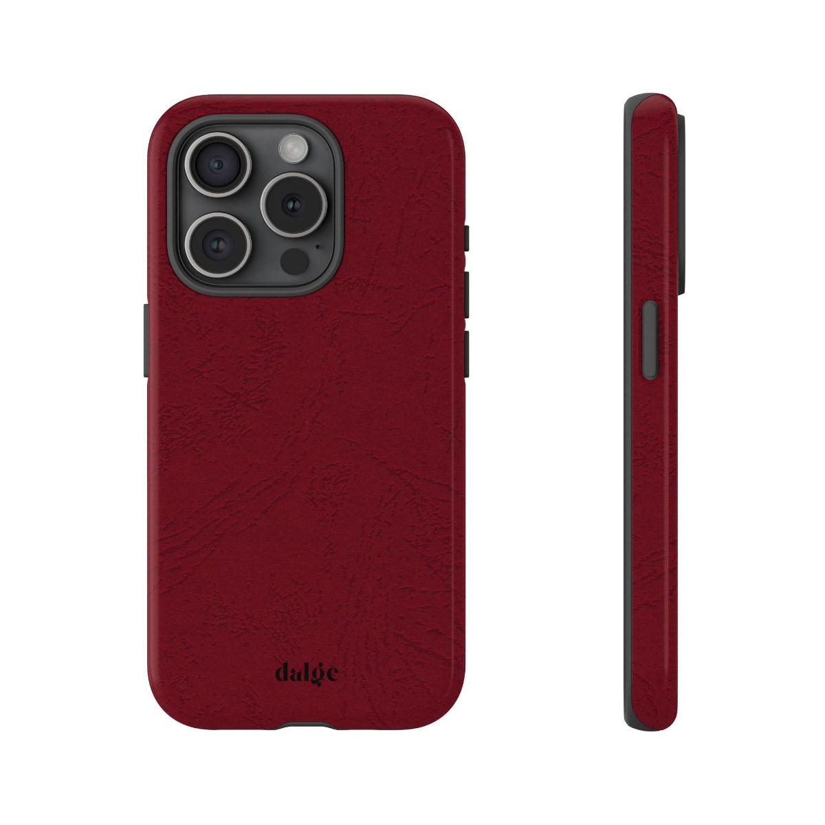 Long Walk Tough Phone Case - Stylish Red Armor for Ultimate Protection