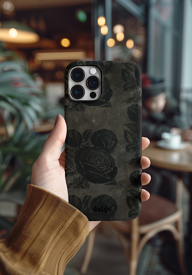 Dark Floral Collection Of Phone Cases & Accessories featuring dark floral designs adding artistry to your devices