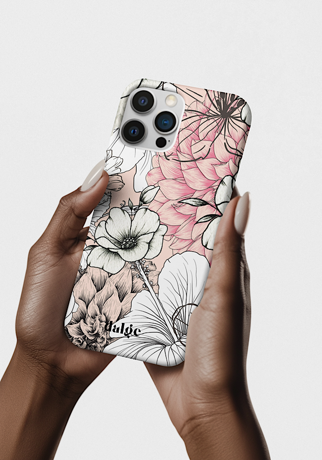 Pastel Floral Collection of Phone Cases & Accessories featuring pastel shades of floral designs adding artistic protection