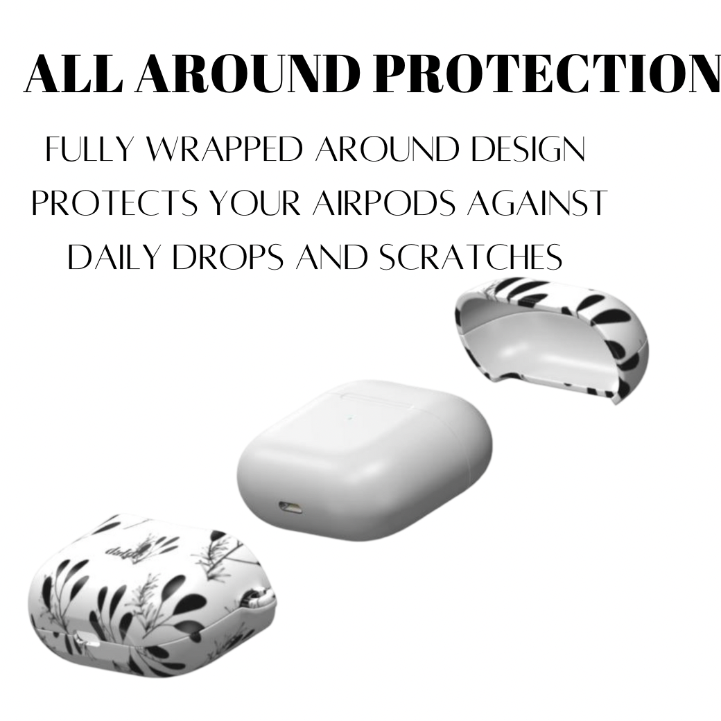 Garden View Earbuds Case | Secure & Stylish Protection 