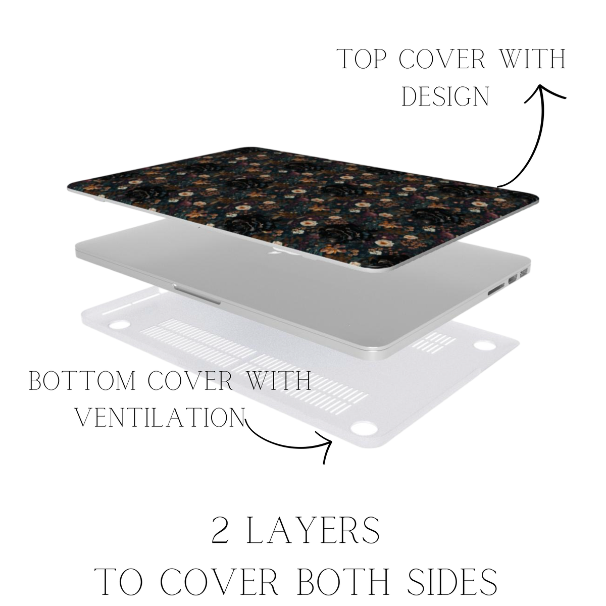 Mysterious Garden Laptop Case Int.